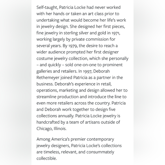 Patricia Locke Earrings - Picture 7 of 7